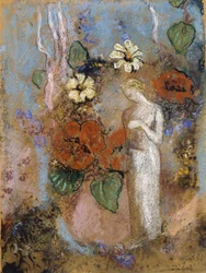 Pandora, ingen daddel (pastell og kull om bord)